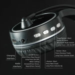 Casque de jeu ergonomique Bluetooth sans fil avec microphone long SOYTO SY-T30C, réduction de bruit, SY-T30C