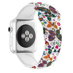 Bracelet de montre à impression "clou unique" pour Apple Watch Series, 7 45mm / 6&SE&5&4 44mm / 3&2&1 42mm, 7 41mm / 6&SE&5&4 40mm / 3&2&1 38mm