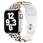Bracelet de montre à impression "clou unique" pour Apple Watch Series, 7 45mm / 6&SE&5&4 44mm / 3&2&1 42mm, 7 41mm / 6&SE&5&4 40mm / 3&2&1 38mm