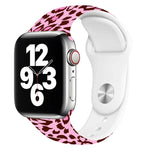 Bracelet de montre à impression "clou unique" pour Apple Watch Series, 7 45mm / 6&SE&5&4 44mm / 3&2&1 42mm, 7 41mm / 6&SE&5&4 40mm / 3&2&1 38mm