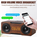 Enceinte Bluetooth multifonctionnelle avec réveil M8C