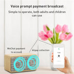 Enceinte Bluetooth sans fil en bois avec subwoofer Q2