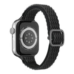 Bracelet de montre en nylon à petite taille de vague pour Apple Watch Series, 7 45mm / 6&SE&5&4 44mm / 3&2&1 42mm, 7 41mm / 6&SE&5&4 40mm / 3&2&1 38mm
