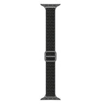 Bracelet de montre en nylon à petite taille de vague pour Apple Watch Series, 7 45mm / 6&SE&5&4 44mm / 3&2&1 42mm, 7 41mm / 6&SE&5&4 40mm / 3&2&1 38mm