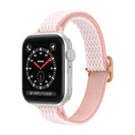 Bracelet de montre en nylon à petite taille de vague pour Apple Watch Series, 7 45mm / 6&SE&5&4 44mm / 3&2&1 42mm, 7 41mm / 6&SE&5&4 40mm / 3&2&1 38mm