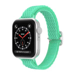 Bracelet de montre en nylon à petite taille de vague pour Apple Watch Series, 7 45mm / 6&SE&5&4 44mm / 3&2&1 42mm, 7 41mm / 6&SE&5&4 40mm / 3&2&1 38mm