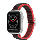 Bracelet de montre en nylon à petite taille de vague pour Apple Watch Series, 7 45mm / 6&SE&5&4 44mm / 3&2&1 42mm, 7 41mm / 6&SE&5&4 40mm / 3&2&1 38mm