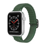 Bracelet de montre en nylon à petite taille de vague pour Apple Watch Series, 7 45mm / 6&SE&5&4 44mm / 3&2&1 42mm, 7 41mm / 6&SE&5&4 40mm / 3&2&1 38mm