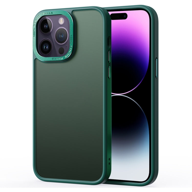 Gold Version Frosted Back Shockproof Phone Case, For iPhone 14, For iPhone 14 Plus, For iPhone 14 Pro, For iPhone 14 Pro Max