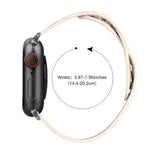Bracelet de montre tissé pour Apple Watch Series, 7 45mm / 6&SE&5&4 44mm / 3&2&1 42mm, 7 41mm / 6&SE&5&4 40mm / 3&2&1 38mm