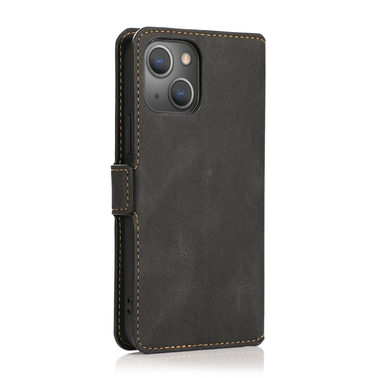 Retro Magnetic Closing Clasp Leather Case, For iPhone 14 Pro Max, For iPhone 14 Pro, For iPhone 14, For iPhone 14 Plus