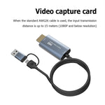 Carte de capture vidéo HD HDMI/M vers USB-Type C/M, Longueur : 2m, Z36