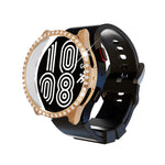 Boîtier PC Diamond Hollow, pour Samsung Galaxy Watch5 44mm
