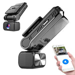 Caméra Unique HD Vision Nocturne WiFi Caméra Tableau de Bord Voiture Enregistreur de Conduite, Caméra Unique 1080P, Caméra Unique 2K, Caméra Unique 4K
