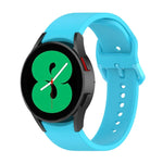 Bracelet de montre officiel en silicone, Taille:S, Pour Samsung Galaxy Watch 5 40mm, Pour Samsung Galaxy Watch 5 44mm, Pour Samsung Galaxy Watch 5 Pro 45mm