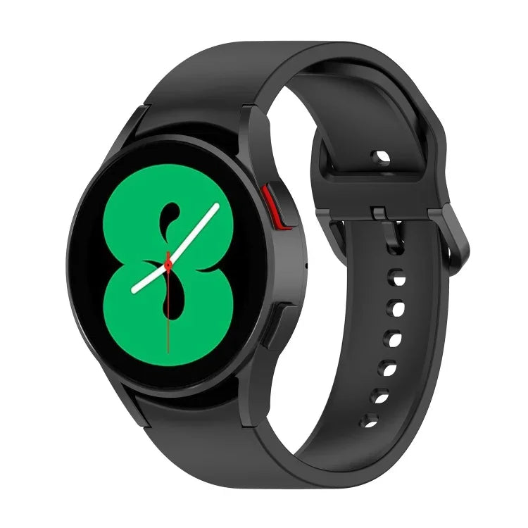Bracelet de montre officiel en silicone, Taille:S, Pour Samsung Galaxy Watch 5 40mm, Pour Samsung Galaxy Watch 5 44mm, Pour Samsung Galaxy Watch 5 Pro 45mm