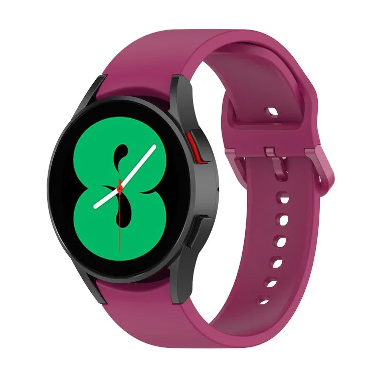 Bracelet de montre officiel en silicone, Taille:S, Pour Samsung Galaxy Watch 5 40mm, Pour Samsung Galaxy Watch 5 44mm, Pour Samsung Galaxy Watch 5 Pro 45mm