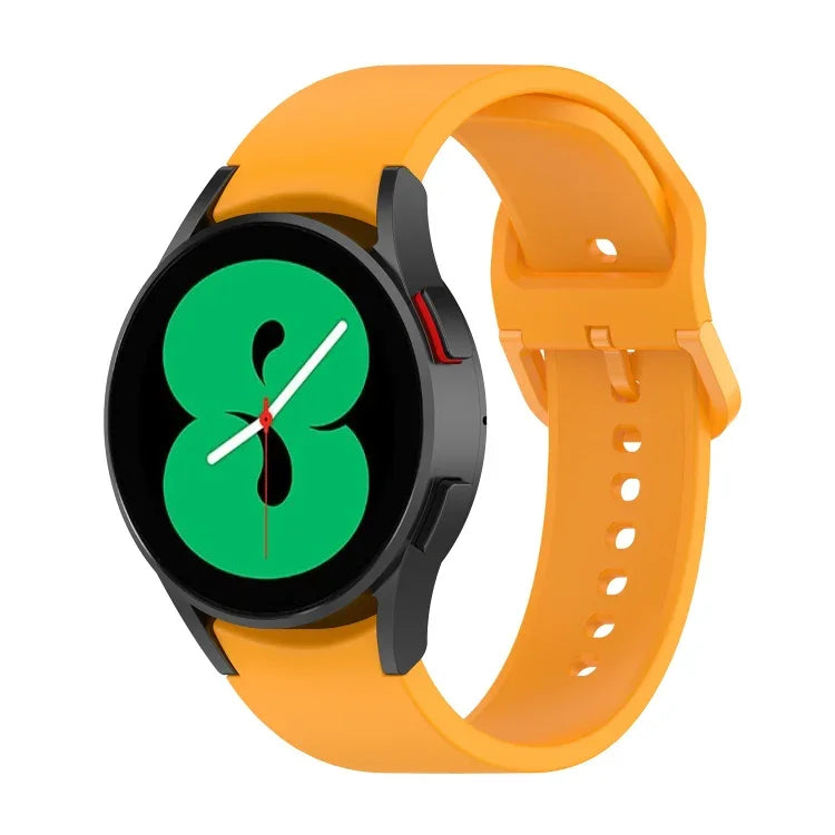 Bracelet de montre officiel en silicone, Taille:S, Pour Samsung Galaxy Watch 5 40mm, Pour Samsung Galaxy Watch 5 44mm, Pour Samsung Galaxy Watch 5 Pro 45mm