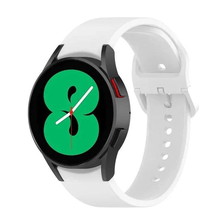 Bracelet de montre officiel en silicone, Taille:S, Pour Samsung Galaxy Watch 5 40mm, Pour Samsung Galaxy Watch 5 44mm, Pour Samsung Galaxy Watch 5 Pro 45mm