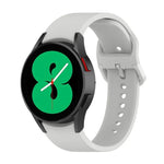 Bracelet de montre officiel en silicone, Taille:S, Pour Samsung Galaxy Watch 5 40mm, Pour Samsung Galaxy Watch 5 44mm, Pour Samsung Galaxy Watch 5 Pro 45mm