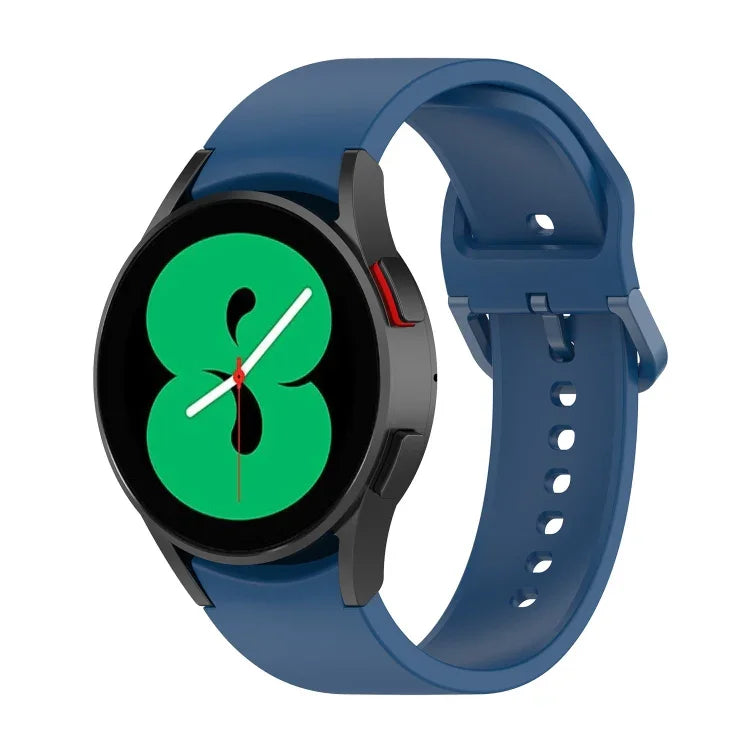 Bracelet de montre officiel en silicone, Taille:S, Pour Samsung Galaxy Watch 5 40mm, Pour Samsung Galaxy Watch 5 44mm, Pour Samsung Galaxy Watch 5 Pro 45mm