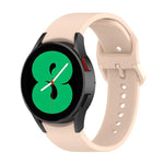 Bracelet de montre officiel en silicone, Taille:S, Pour Samsung Galaxy Watch 5 40mm, Pour Samsung Galaxy Watch 5 44mm, Pour Samsung Galaxy Watch 5 Pro 45mm