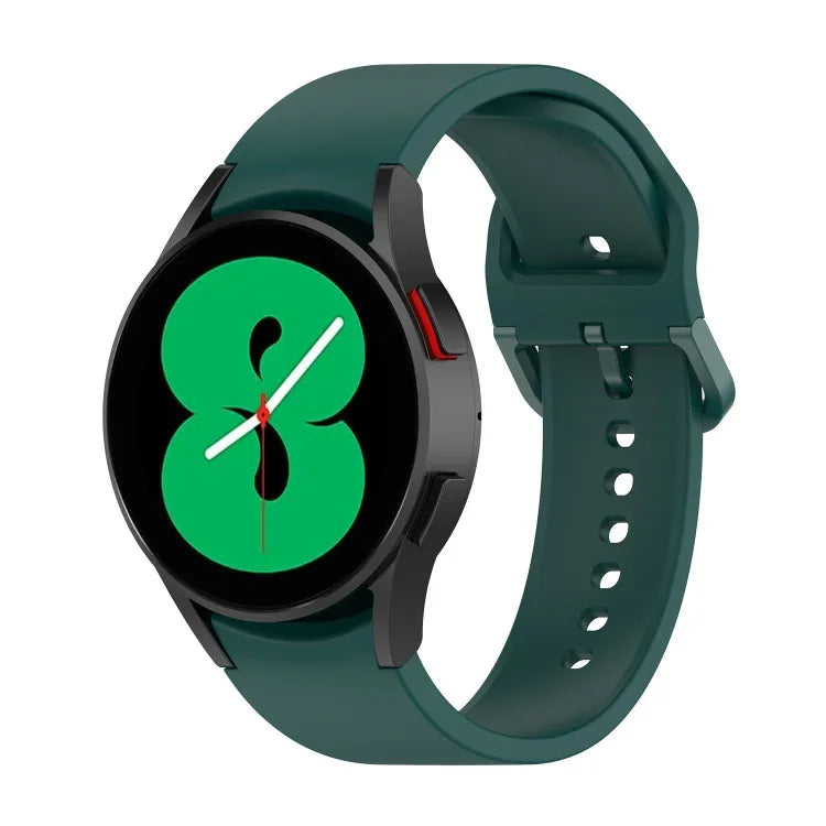 Bracelet de montre officiel en silicone, Taille:S, Pour Samsung Galaxy Watch 5 40mm, Pour Samsung Galaxy Watch 5 44mm, Pour Samsung Galaxy Watch 5 Pro 45mm