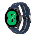 Bracelet de montre en silicone coloré de 20 mm avec trous, pour Samsung Galaxy Watch 5 40mm, pour Samsung Galaxy Watch 5 44mm, pour Samsung Galaxy Watch 5 Pro 45mm
