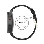 Bracelet de montre en silicone coloré de 20 mm avec trous, pour Samsung Galaxy Watch 5 40mm, pour Samsung Galaxy Watch 5 44mm, pour Samsung Galaxy Watch 5 Pro 45mm