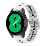Bracelet de montre en silicone coloré de 20 mm avec trous, pour Samsung Galaxy Watch 5 40mm, pour Samsung Galaxy Watch 5 44mm, pour Samsung Galaxy Watch 5 Pro 45mm