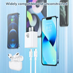 Chargeur REMAX RP-U5 Extreme 2 Series 20W PD + câble de données USB-C / Type-C vers 8 broches 1m charge rapide, prise CN, prise EU, prise US