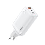 Chargeur rapide REMAX RP-U55 Territory Series 65W USB + double interface USB-C / Type-C, prise EU, prise UK, prise CN