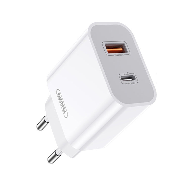 Chargeur rapide REMAX RP-U68 Speedy Series 20W USB + interface USB-C/Type-C, prise CN, prise EU, prise UK, prise US