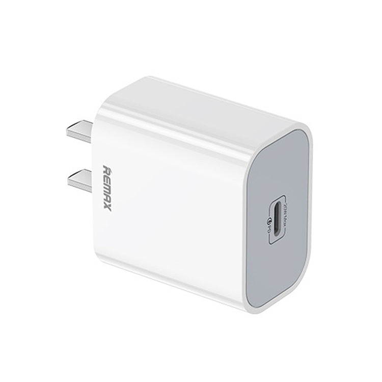 Chargeur rapide REMAX RP-U79 Speed Series 20W USB-C/Type-C multi-compatible, prise CN, prise EU, prise UK