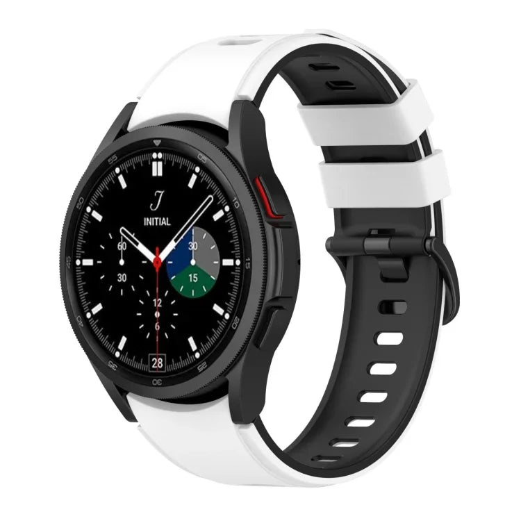 Bracelet de montre en silicone bicolore, pour Samsung Galaxy Watch5 Pro 45mm/5 44mm/5 40mm