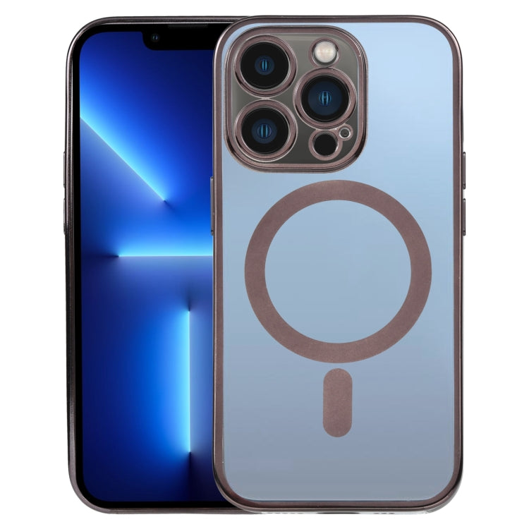 MagSafe Electroplating Straight TPU Phone Case, For iPhone 13 Pro, For iPhone 13 Pro Max, For iPhone 12, For iPhone 12 Pro, For iPhone 12 Pro Max