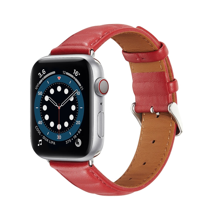 Bracelet de montre en cuir véritable pour Apple Watch Series, 7 45mm / 6&SE&5&4 44mm / 3&2&1 42mm, 7 41mm / 6&SE&5&4 40mm / 3&2&1 38mm