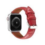 Bracelet de montre en cuir véritable pour Apple Watch Series, 7 45mm / 6&SE&5&4 44mm / 3&2&1 42mm, 7 41mm / 6&SE&5&4 40mm / 3&2&1 38mm
