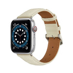 Bracelet de montre en cuir véritable pour Apple Watch Series, 7 45mm / 6&SE&5&4 44mm / 3&2&1 42mm, 7 41mm / 6&SE&5&4 40mm / 3&2&1 38mm