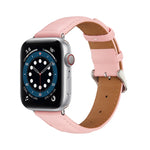 Bracelet de montre en cuir véritable pour Apple Watch Series, 7 45mm / 6&SE&5&4 44mm / 3&2&1 42mm, 7 41mm / 6&SE&5&4 40mm / 3&2&1 38mm