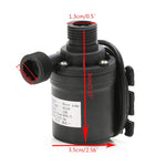 Pompe submersible sans balais, DC12V levée 5,5M, DC24V levée 5,5M