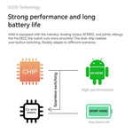 Montre connectée 4G LTE avec écran de 1,75 pouce, Android 9.1OS, 2 Go+16 Go, 4 Go+128 Go