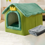 Lit pour animaux de compagnie chat chien amovible et lavable universel type maison Fournitures pour animaux, S