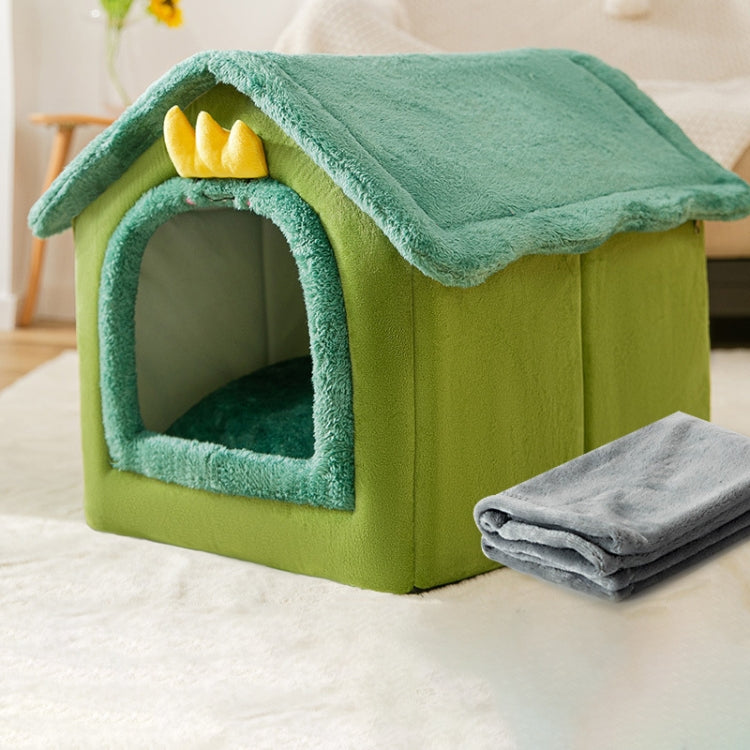 Lit pour animaux de compagnie chat chien amovible et lavable universel type maison Fournitures pour animaux, S