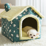 Niche pour chien ou chat amovible et lavable de type universel, fournitures pour animaux, M