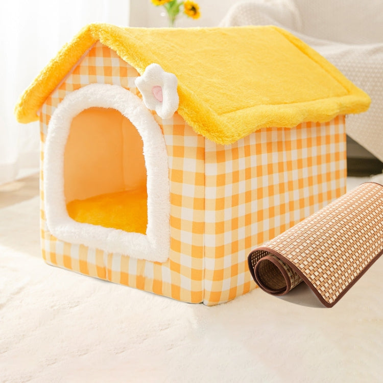 Niche pour chien ou chat amovible et lavable de type universel, fournitures pour animaux, M