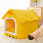Niche pour chien ou chat amovible et lavable de type universel, fournitures pour animaux, M
