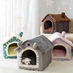 Niche pour chien ou chat amovible et lavable de type universel, fournitures pour animaux, M