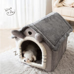 Niche pour chien ou chat amovible et lavable de type universel, fournitures pour animaux, M