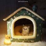 Niche pour chien ou chat amovible et lavable de type universel, fournitures pour animaux, M